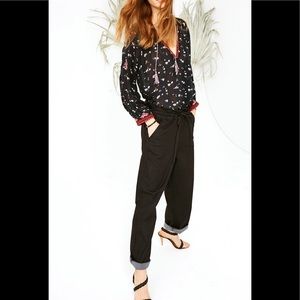 Ulla Johnson Sabi Pant in jet black